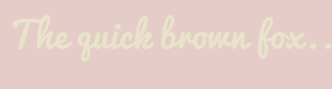Image with Font Color E8E4C9 and Background Color E5CCC9